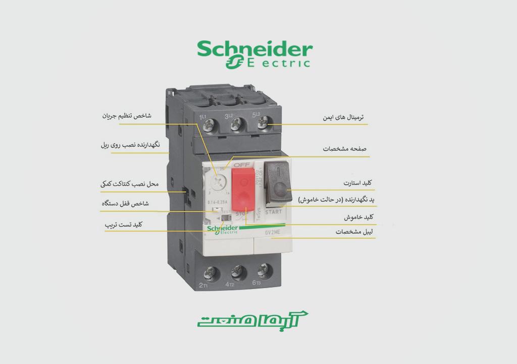 نحوه کار کلید حرارتی اشنایدر