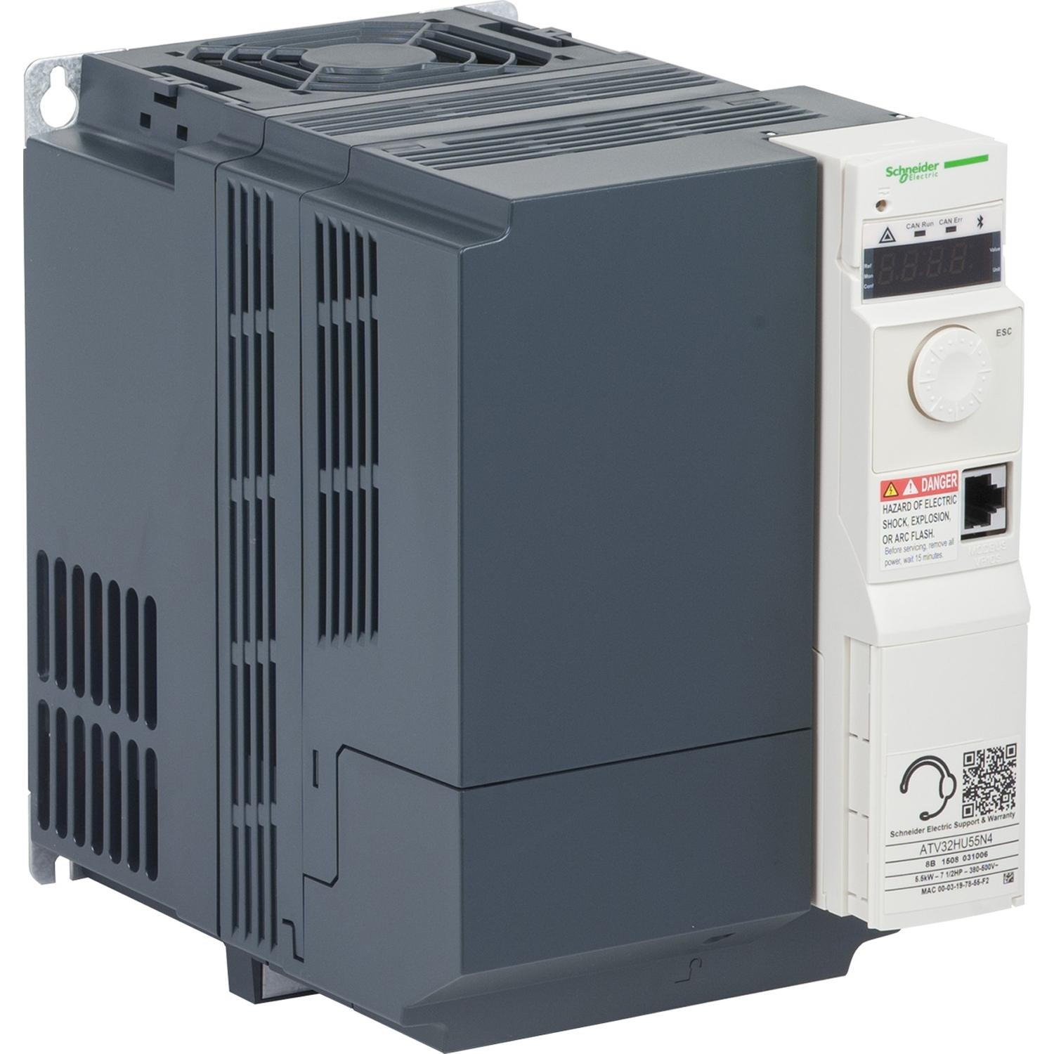 ATV32HU55N4.jpg اینورتر 5.5 کیلووات سه فاز ATV32 اشنایدر - Image 1