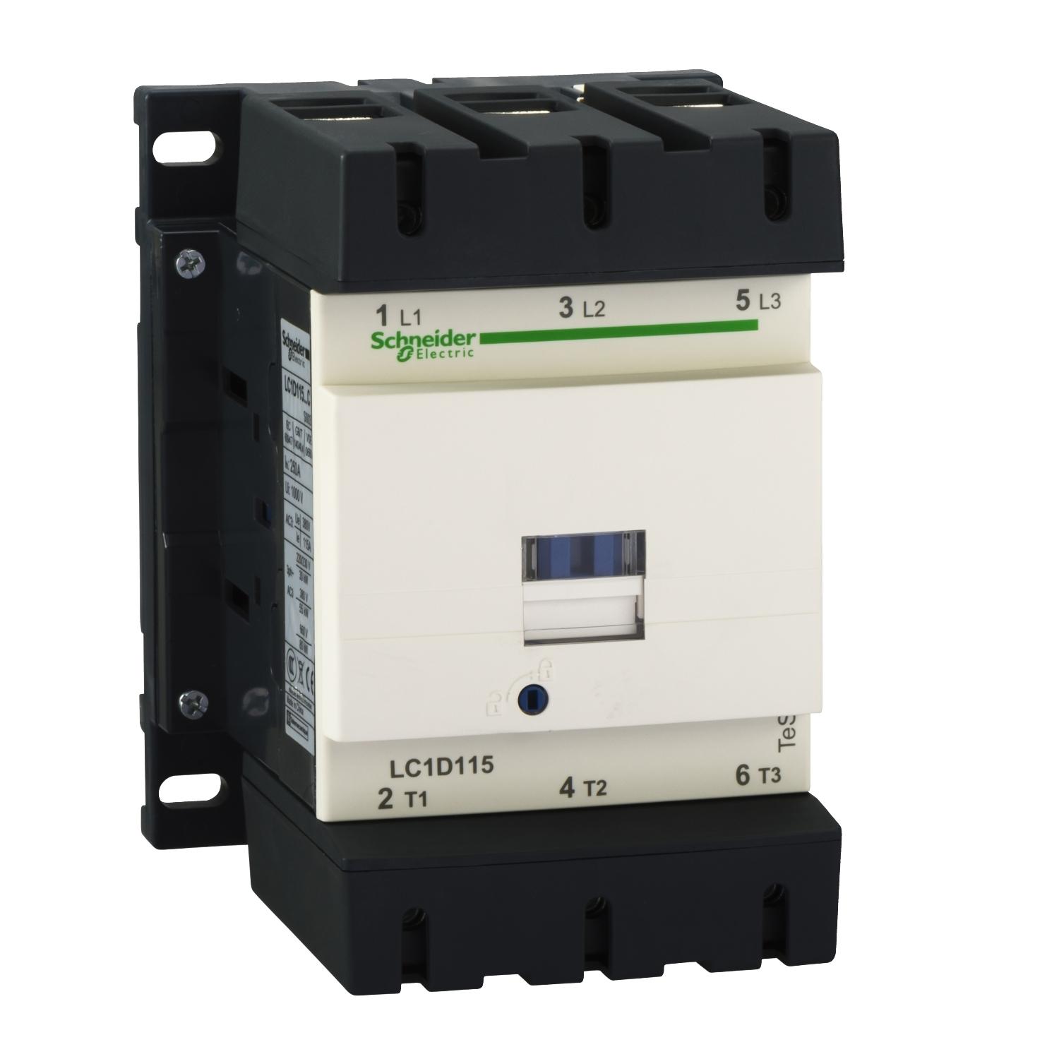 LC1D115M7.jpg کنتاکتور اشنایدر 115 آمپر 220 ولت AC - Image 1