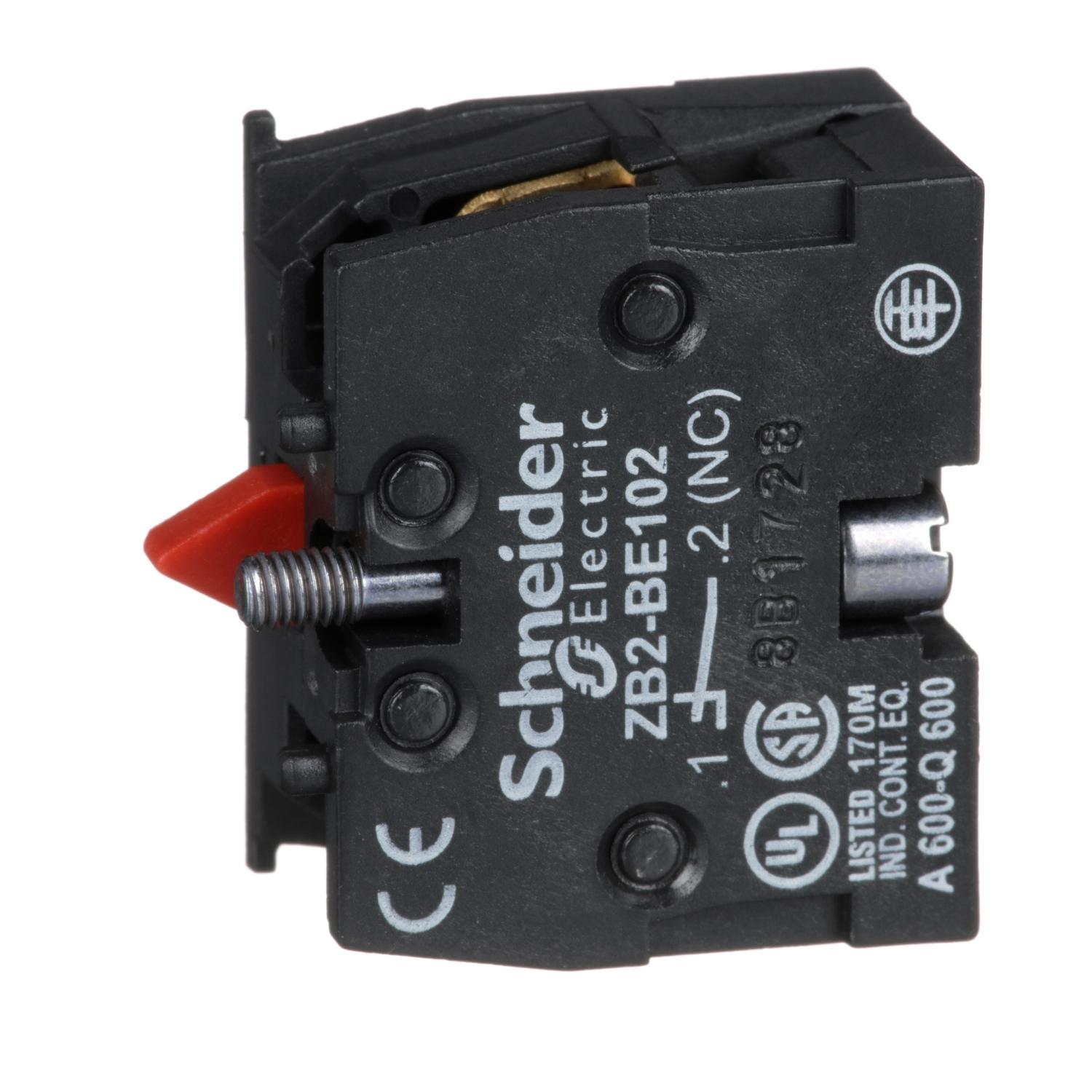 zb2be102_1500x1500.jpg کنتاکت کمکی 1NC تک سرعته کلید جرثقیل اشنایدر - Image 1