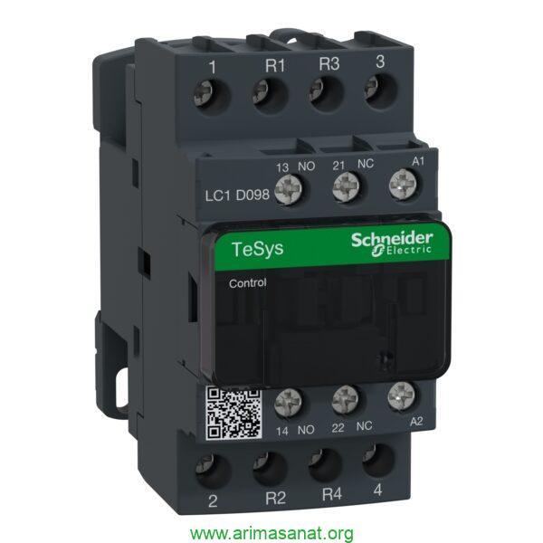 کنتاکتور اشنایدر 20 آمپر LC1D098M7